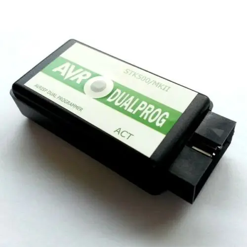 AVRISP STK500 + MKII двойной USB-программатор ATMEL протоколы AVR ISP PDI TPI WIN7/8/10 DUALPROG работает с