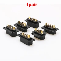 1pair servo male female adapter quick release plug 4689pin connector for gasoline turbojet drone rc vtol model aircraft parts
