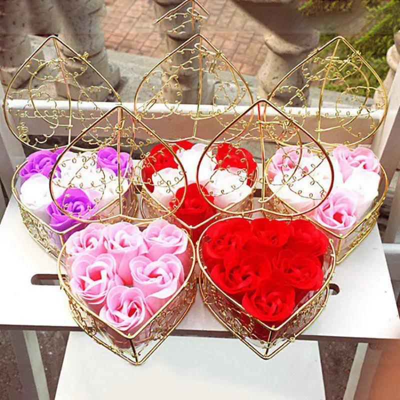 Искусственные цветы для свадьбы вечеринки цветочные Ароматические розы