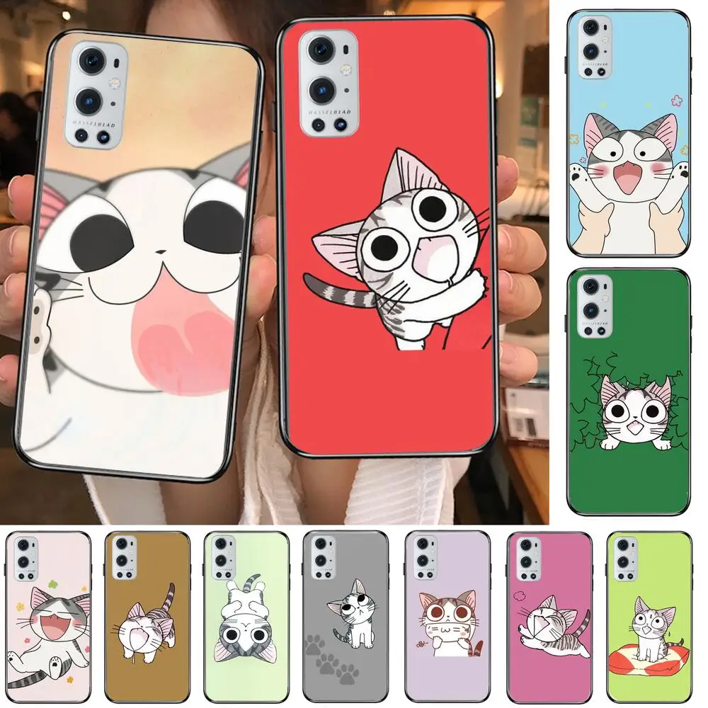 

cute cartoon cat For OnePlus Nord N100 N10 5G 9 8 Pro 7 7Pro Case Phone Cover For OnePlus 7 Pro 1+7T 6T 5T 3T Case