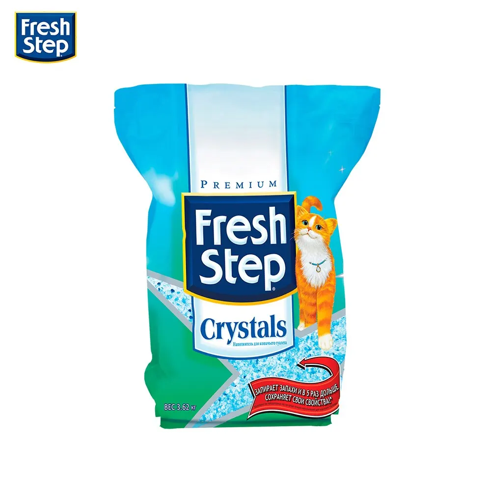 Наполнитель Fresh Step силикагель 3 62кг | Дом и сад