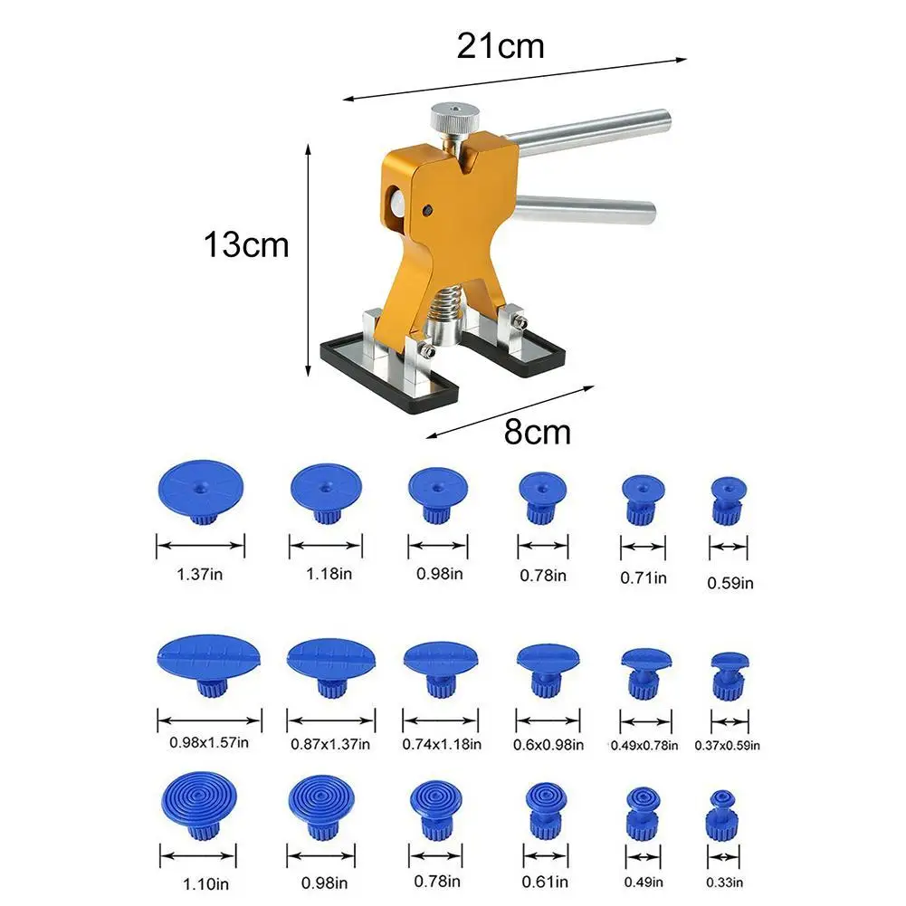 Инструменты для ремонта вмятин на кузове автомобиля безпокрасочное удаление