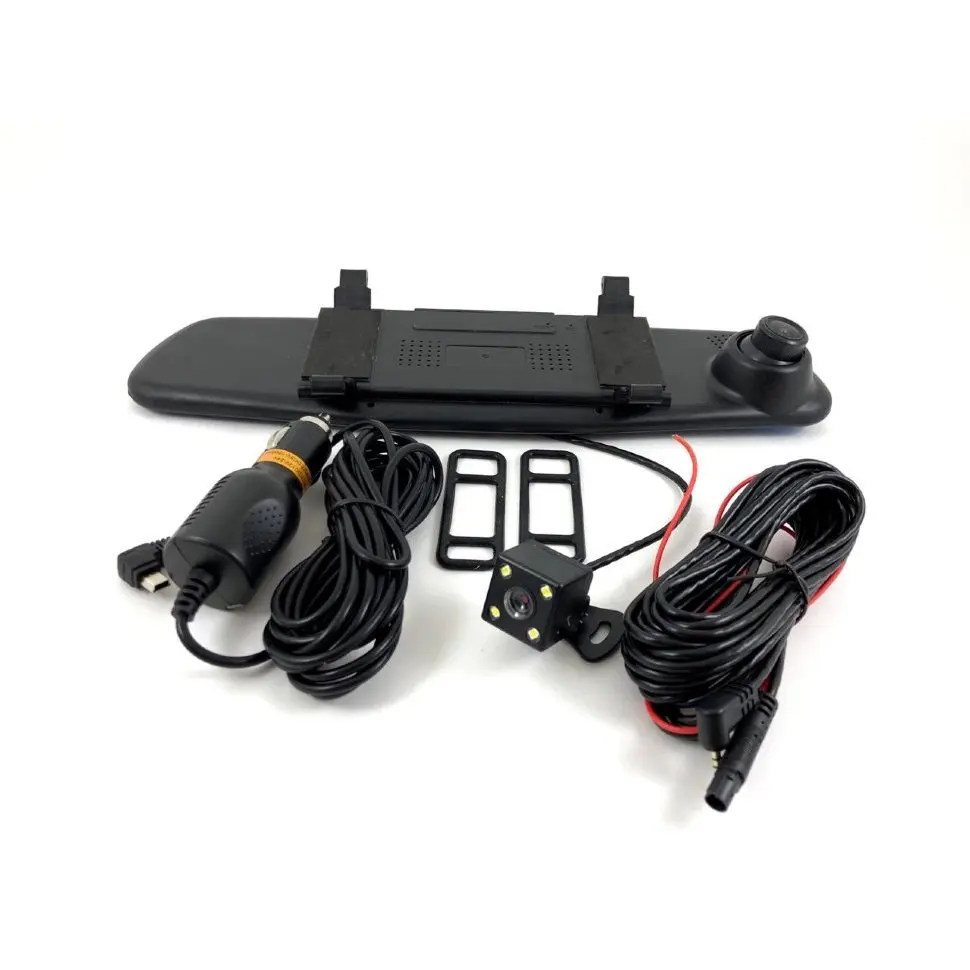 Автомобильный видеорегистратор зеркало Vehicle Blackbox DVR с сенсорным экраном HD 1080