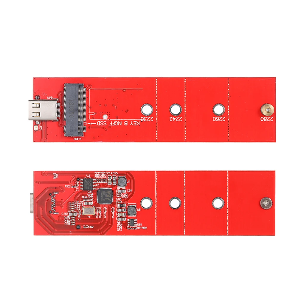 USB3.1 Type C NGFF(M.2) SSD корпус 10 Гбит/с быстрая передача данных Портативный внешний