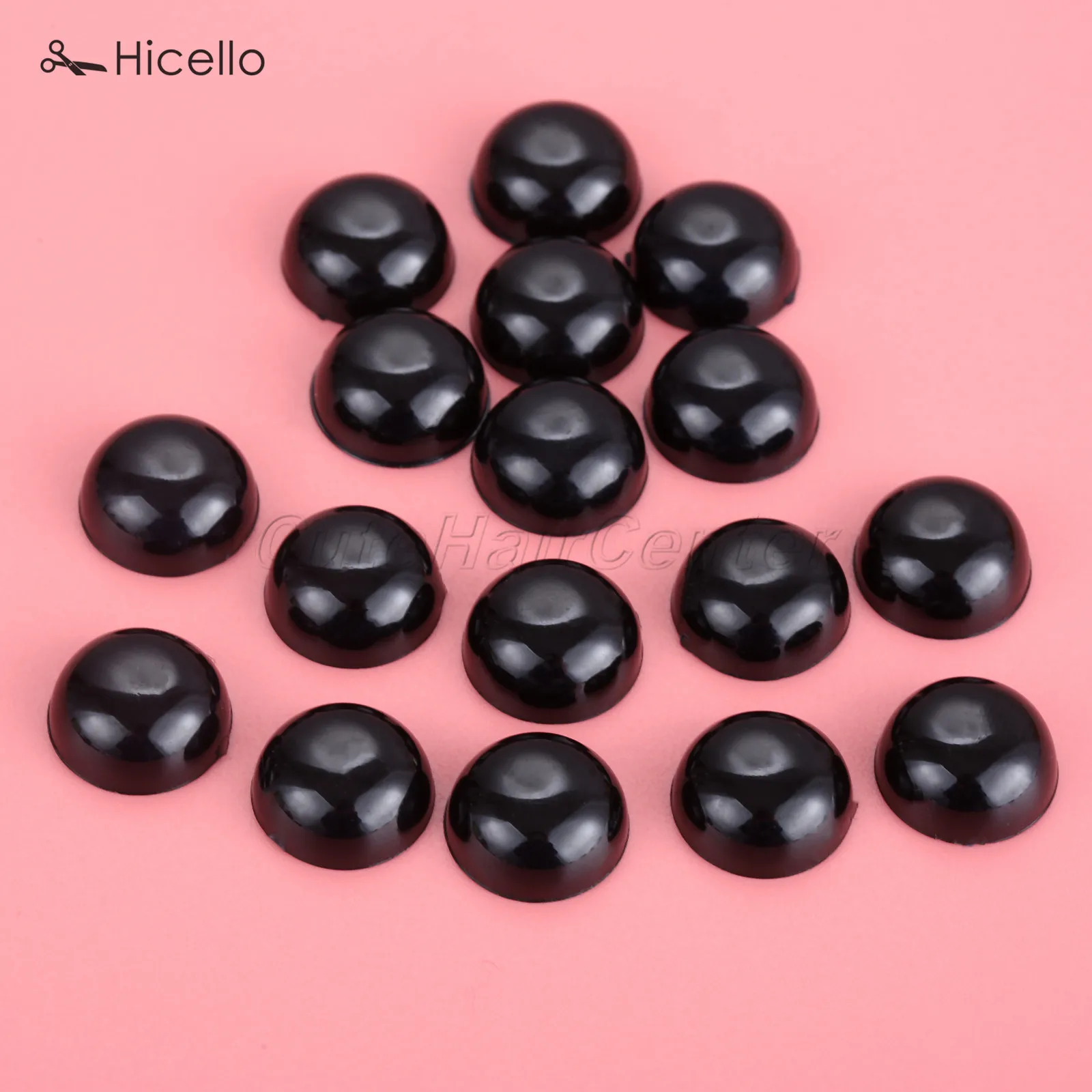 200 шт./20 шт. пластиковые безопасные глаза для носа черные аксессуары сделай сам