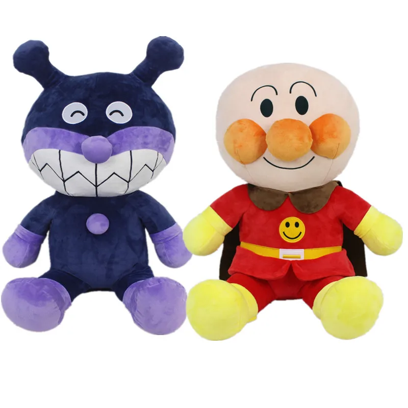 Плюшевая игрушка Kawaii Baikinman Anpanman 30 см милые аниме плюшевые игрушки для мальчиков и