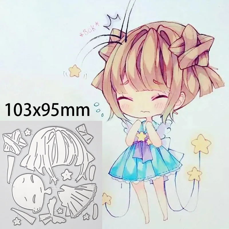 Кукла животное металлические режущие штампы велосипед девочка ребенок нож плесень скрапбук бумага ремесло украшения штампы Скрапбукинг подарки карты машина умирает - Цвет: 27