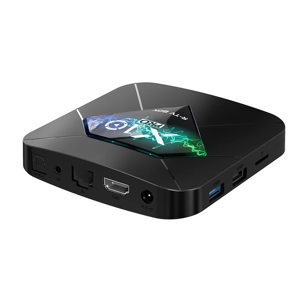 ТВ приставка X10 PRO Android DDR4 4 + 64 ГБ Amlogic S905X2 2 4/5 ГГц Wi Fi Bluetooth|ТВ-приставки и