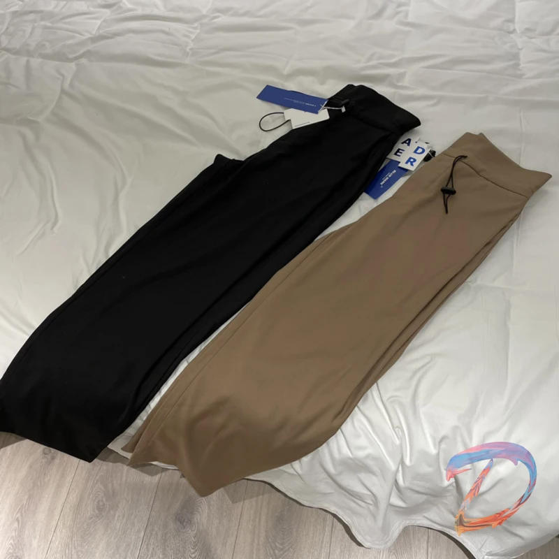 Ader Error Suit Pants Oversize High Quality Drawstring High Wais Trousers Women's Korean Adererror Trend Female Casual Pants