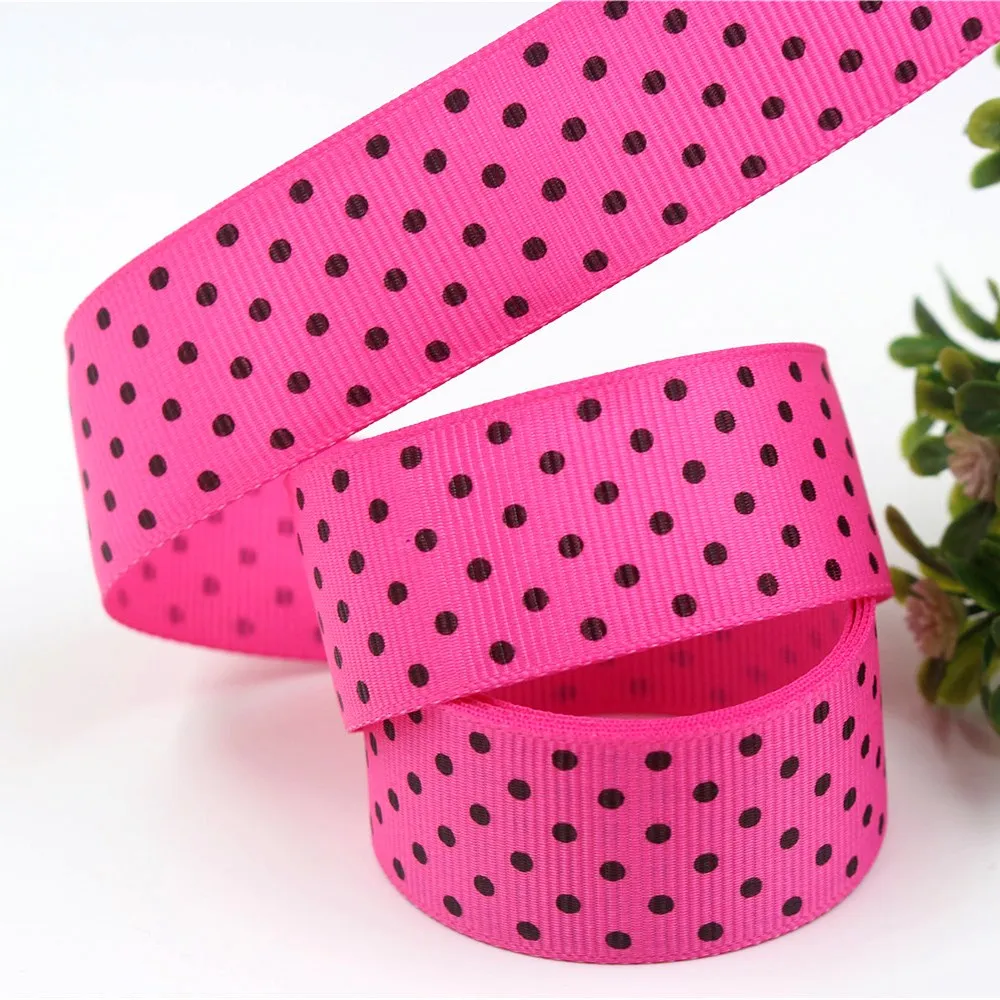 1 дюйм 25 мм 10 ярдов корсажные ленты с черными точками аксессуары и украшения