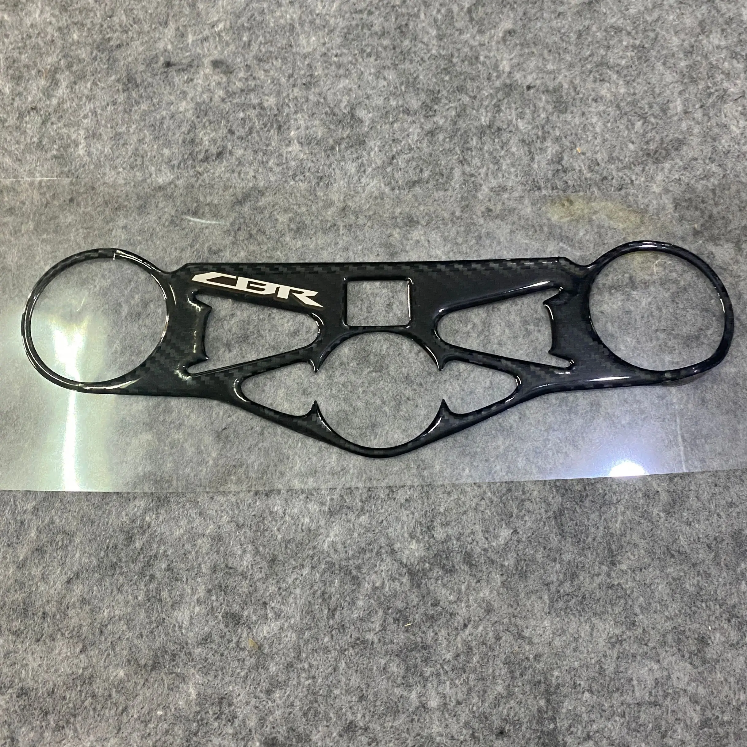 Мотоциклетный коврик с тройным деревом верхний зажим верхняя передняя часть