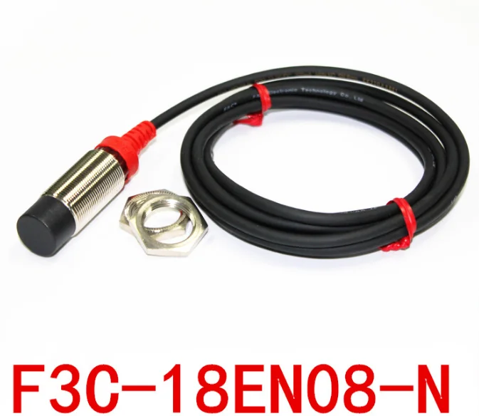 

F3C-18EN08-N / N2 / P / P2 R2M M18 Switch 360 Degrees View LED red tube for protection 100% New Original
