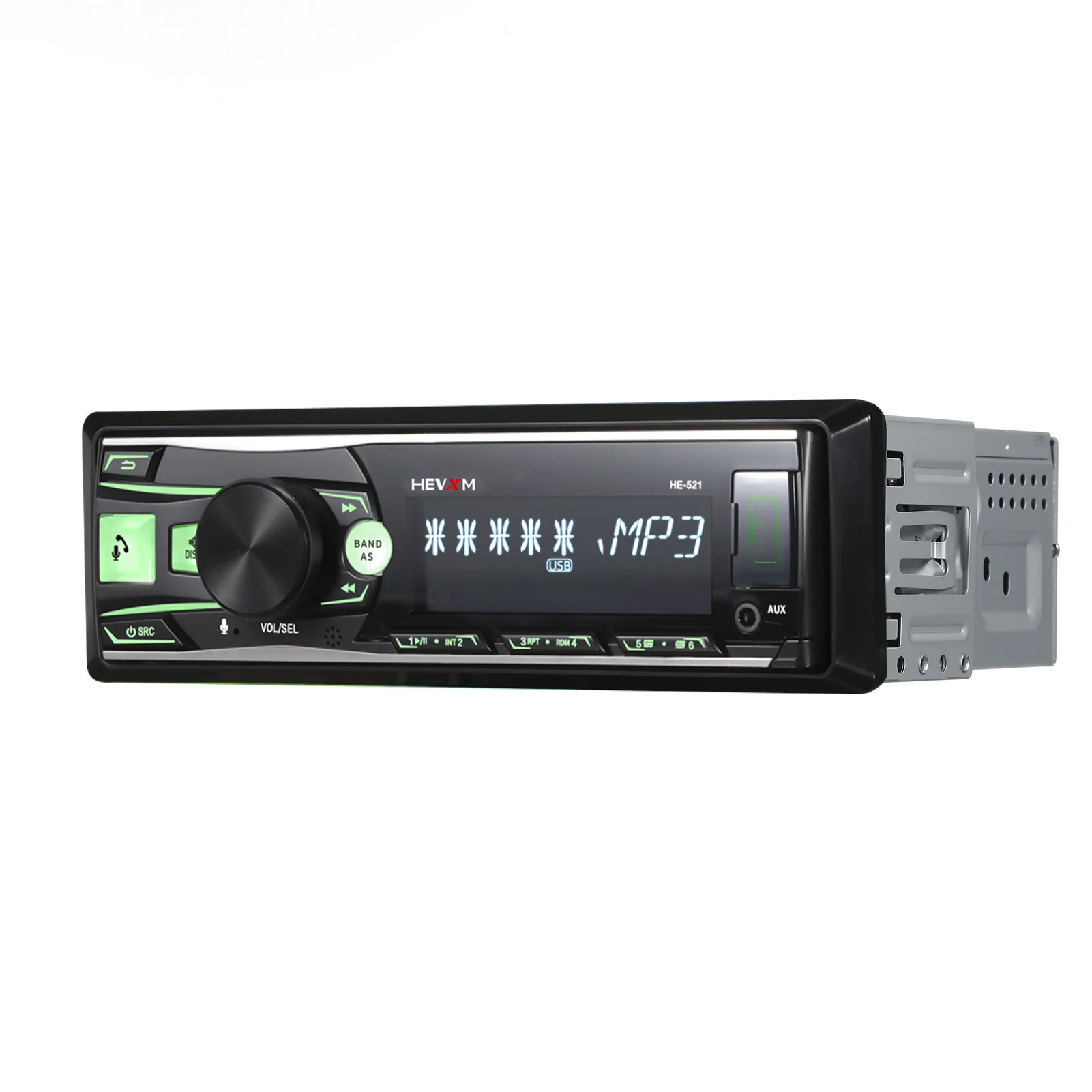 

Digital HD LCD Display Car Stereo 1DIN 64GB USB/IN-Dash Car Radio Stereo Voice Remote Control Removable Panel BT Autoradio