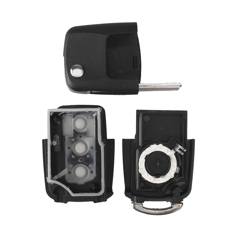 Складной автомобильный пульт дистанционного управления KEYYOU с 3 кнопками чехол