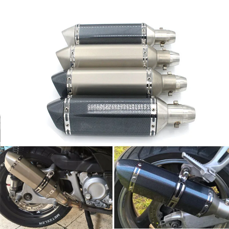 Для мотоцикла Kawasaki ER 6F 6N VERSYS 1000 KL 450 450F KX500 модифицированный глушитель выхлопной