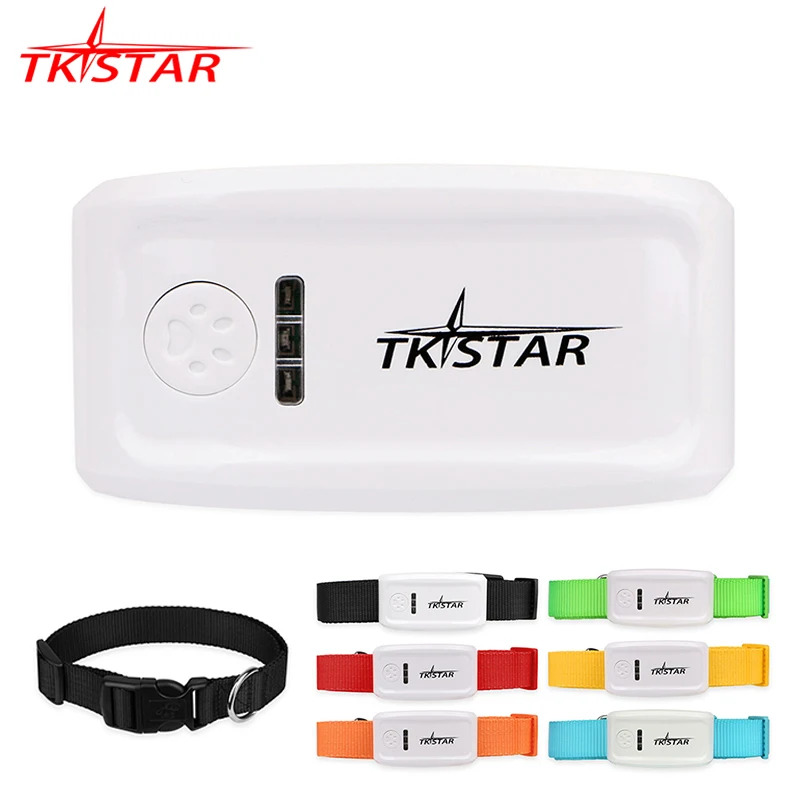 

Dog GPS Tracker TK909 Waterproof IP65 Geo-fence 400h Standby Mini GPS Locator For Dog GPS For Cat Collar Voice Monitor FREE APP