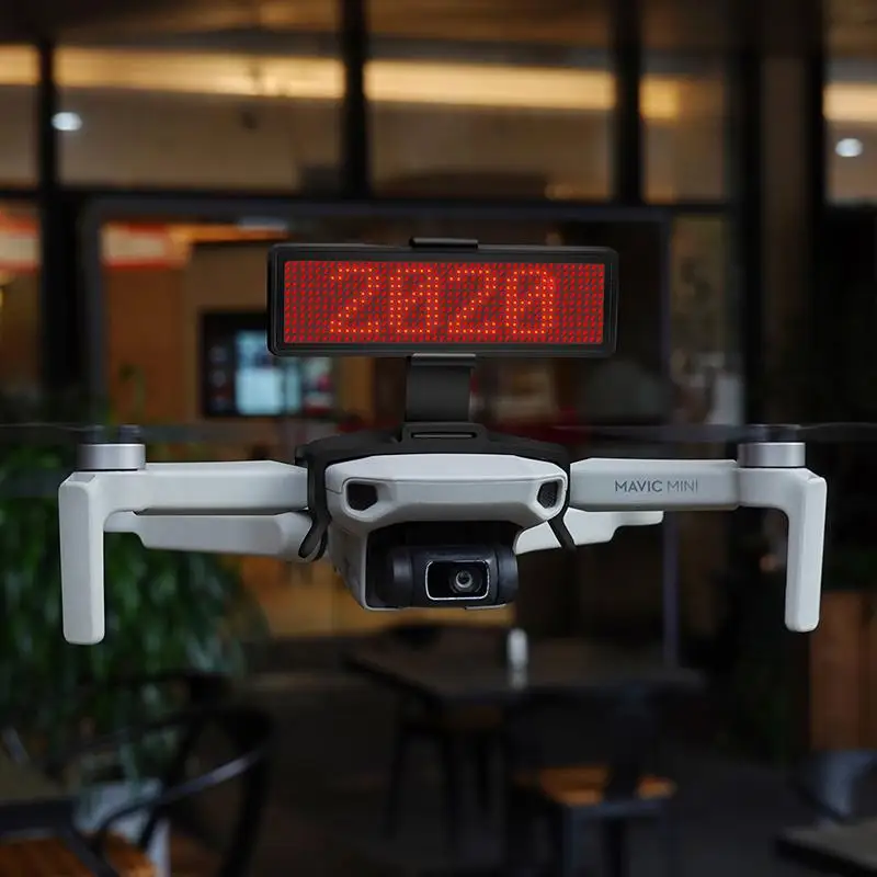 

LED Displayer for DJI Mavic Mini Drone Led Screen Board Bracket Graphic Advertising