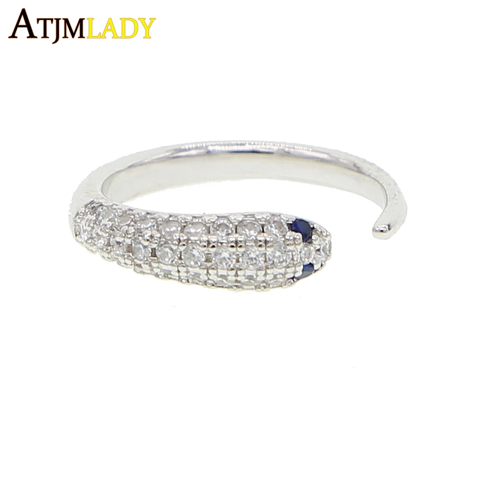 Женское Открытое кольцо в виде змеи|Кольца для помолвки| |