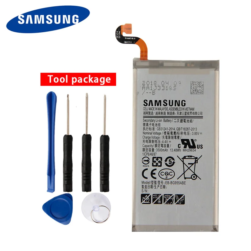 Оригинальный высококачественный аккумулятор Samsung для GALAXY S8 Plus + G9550 S8Plus 3 5 8