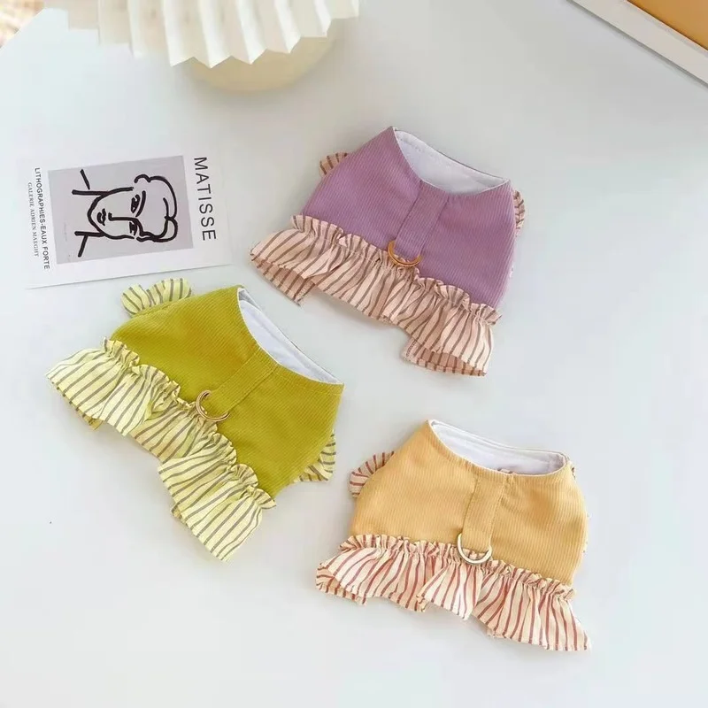 

Поводок-жилет для прогулок и прогулок на улице, веревка для маленьких собак, кошек, щенков, Бишон, аксессуары для одежды