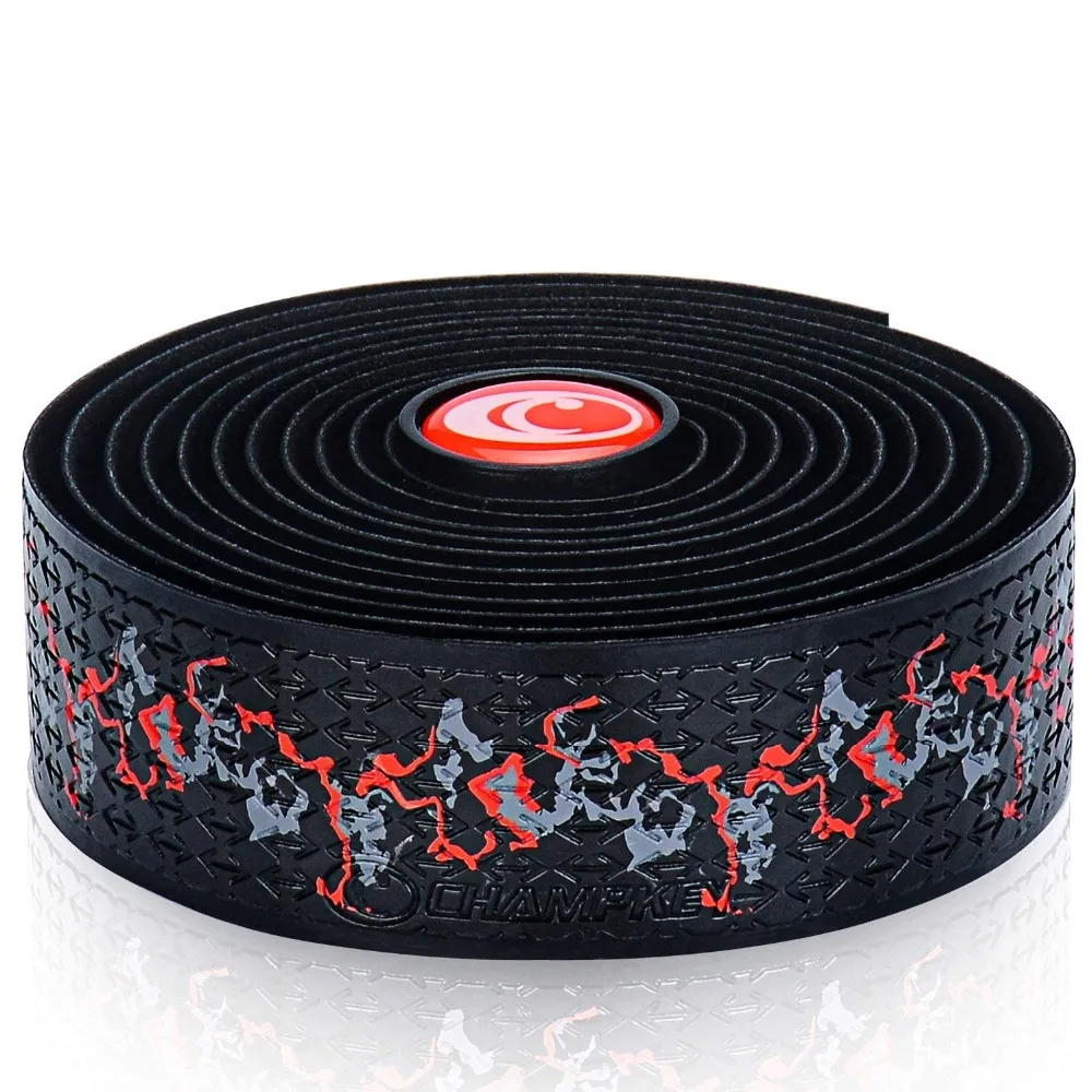 Champkey из искусственной кожи ленты на руль шоссейный велосипед бар лента