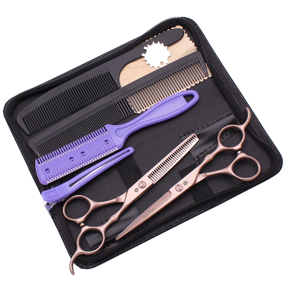 Ножницы для стрижки волос 5 дюйма 6 дюймов набор ножниц с изображением