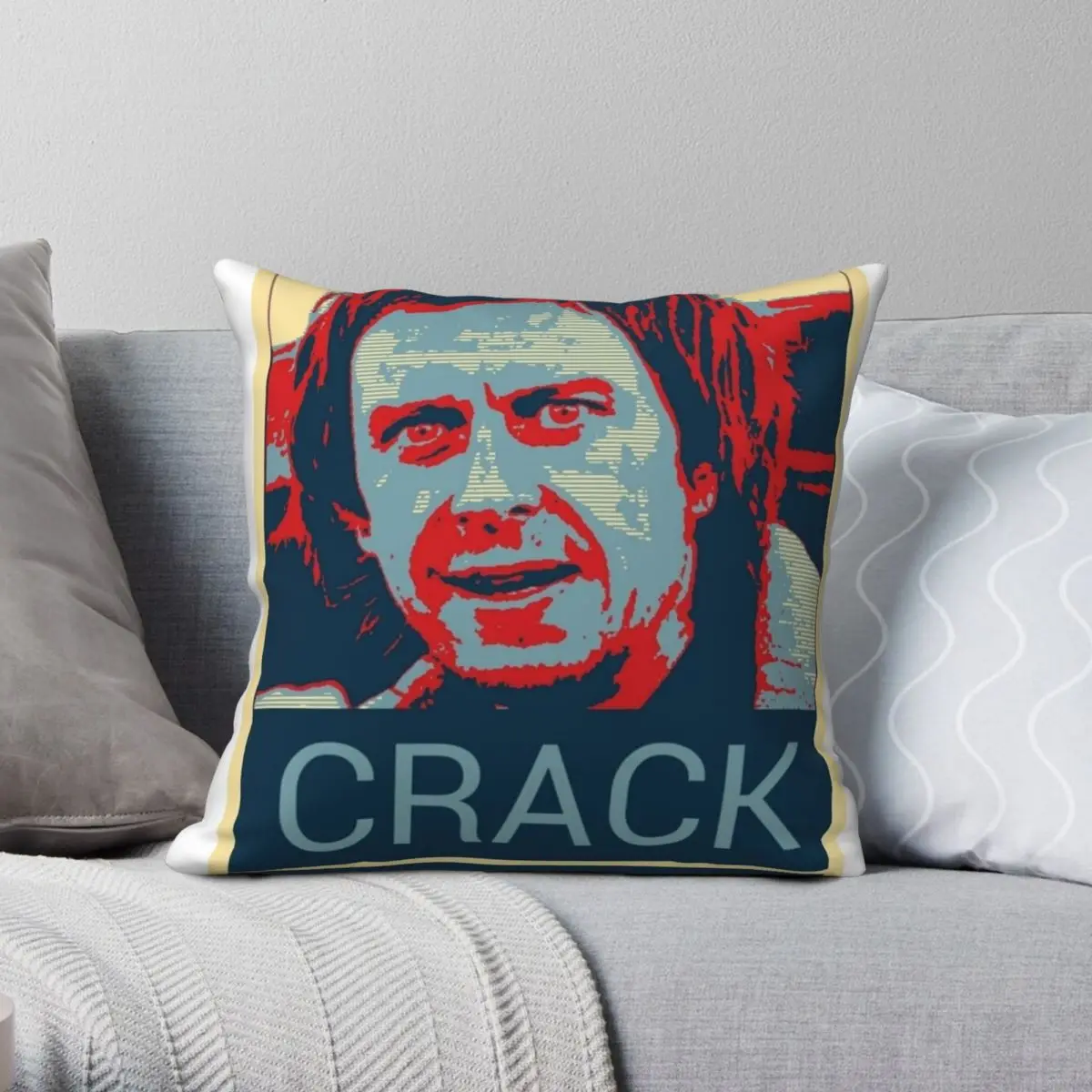 Peep Show Super Hans Crack квадратный чехол для подушки из полиэстера и льна с бархатным