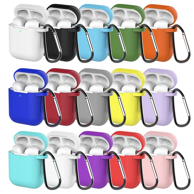 1 шт. силиконовый чехол из ТПУ с Bluetooth Беспроводной наушники кожного покрова