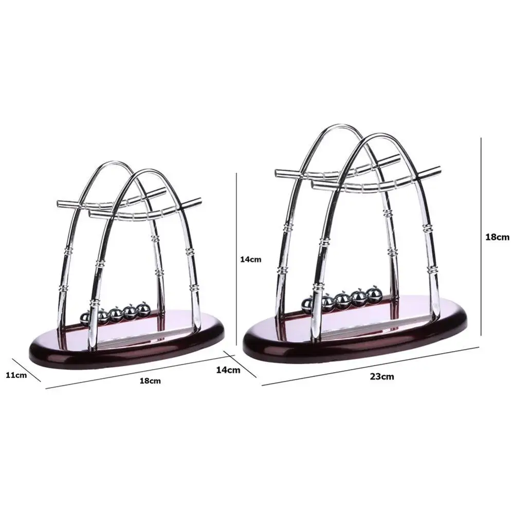Колыбель Newtons забавная настольная игрушка стальной Балансирующий шар маятник