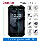 2 шт.лот для Prestigio Muze G7 LTE закаленное стекло 9H 2.5D Премиум Защитная пленка для экрана для Prestigio Muze G7 LTE