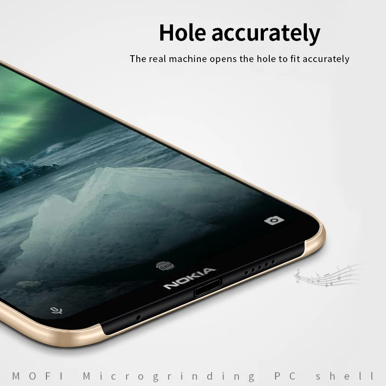 MOFI для Nokia 6,2/7,2 Чехол Жесткий ПК пластик ультра тонкий чехол для телефона для Nokia6.2 Nokia7.2 крышка защитный экран