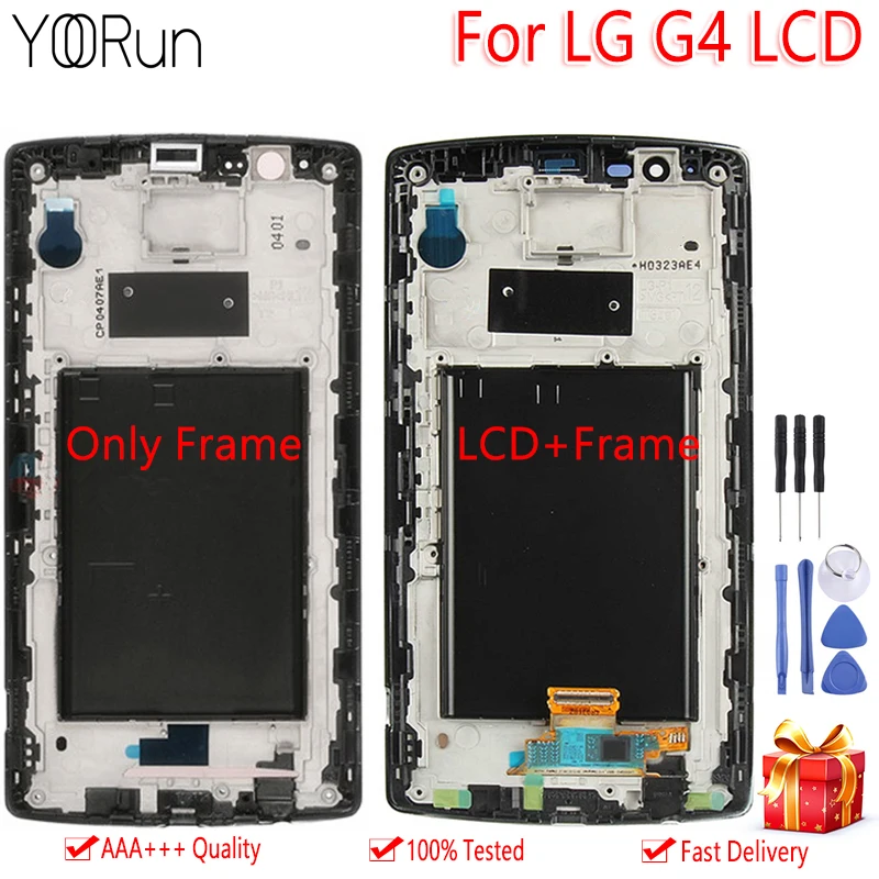 ЖК-дисплей с сенсорным экраном 5 дюйма для LG G4 H815 сменный дигитайзер в сборе ЖК