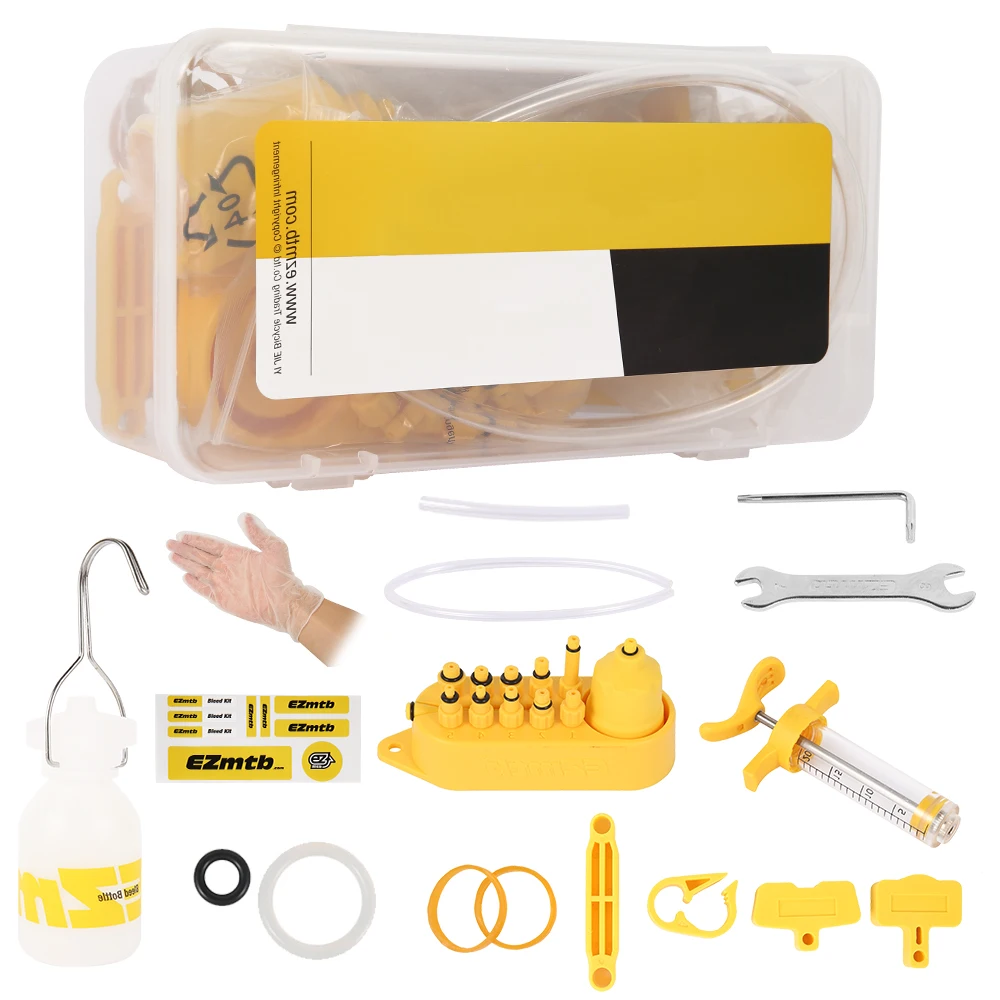 

Универсальный комплект для ремонта велосипедного гидравлического дискового тормоза, инструмент для велосипеда SHIMANO, SRAM, TEKTRO, MAGURA