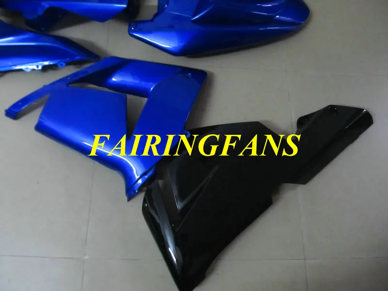 Комплект обтекателей под давлением для KAWASAKI Ninja ZX10R 04 05 ZX 10R 2004 2005 ABS синие Черные