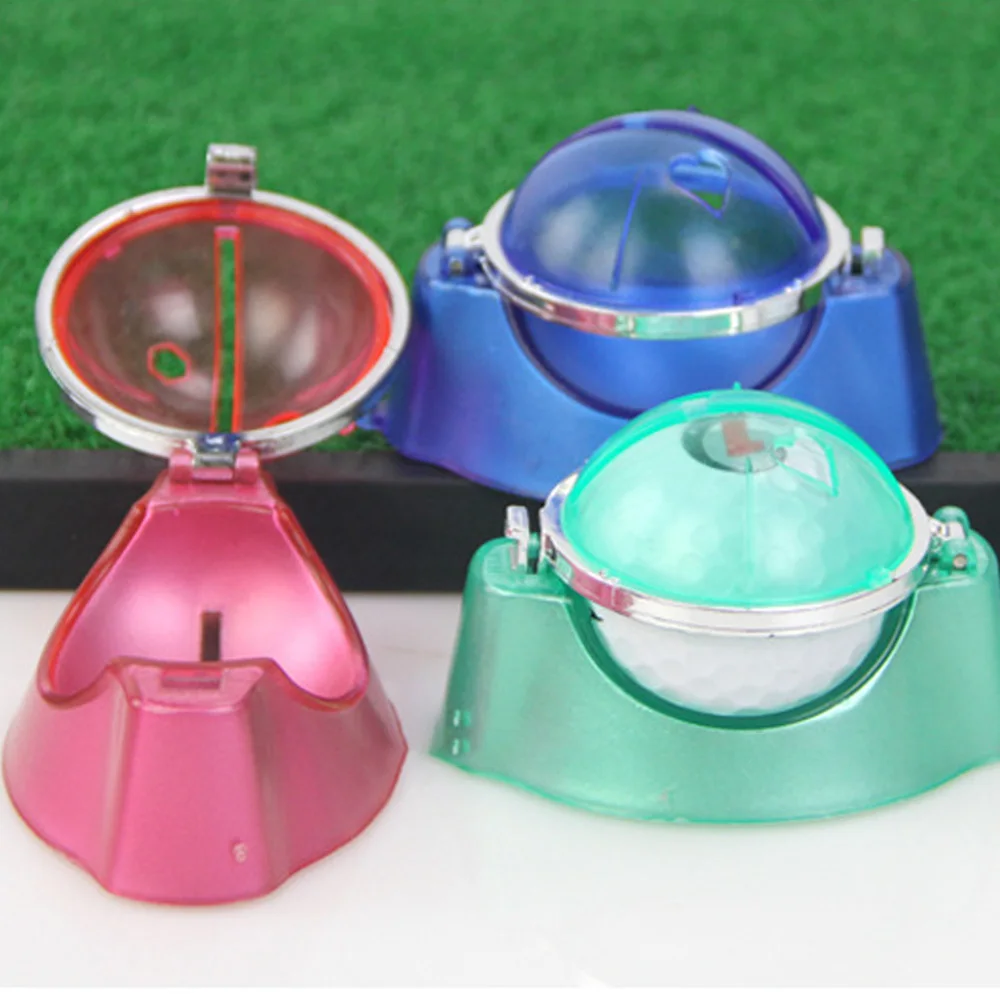 

Golf Ball Line Marker with Drawing Pen Plastic Marking Alignment Tool Sign Tools Golf Accessories for Outdoor