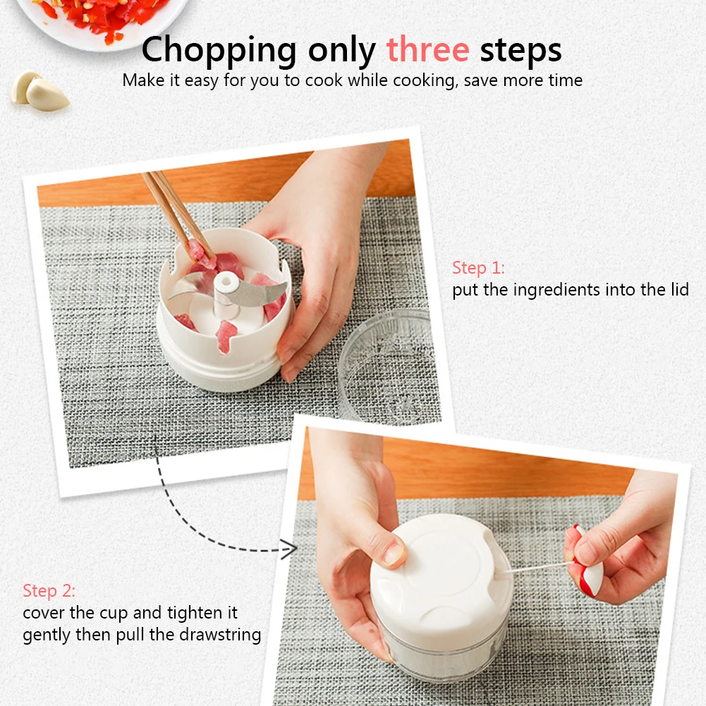 Измельчитель для чеснока/лука измельчитель пресс Ручной Кухонный резак комбайн