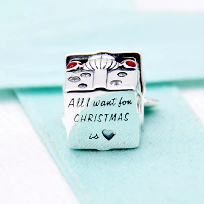 Шарм-бусина из серебра 925 пробы для браслета и ожерелья | Украшения аксессуары