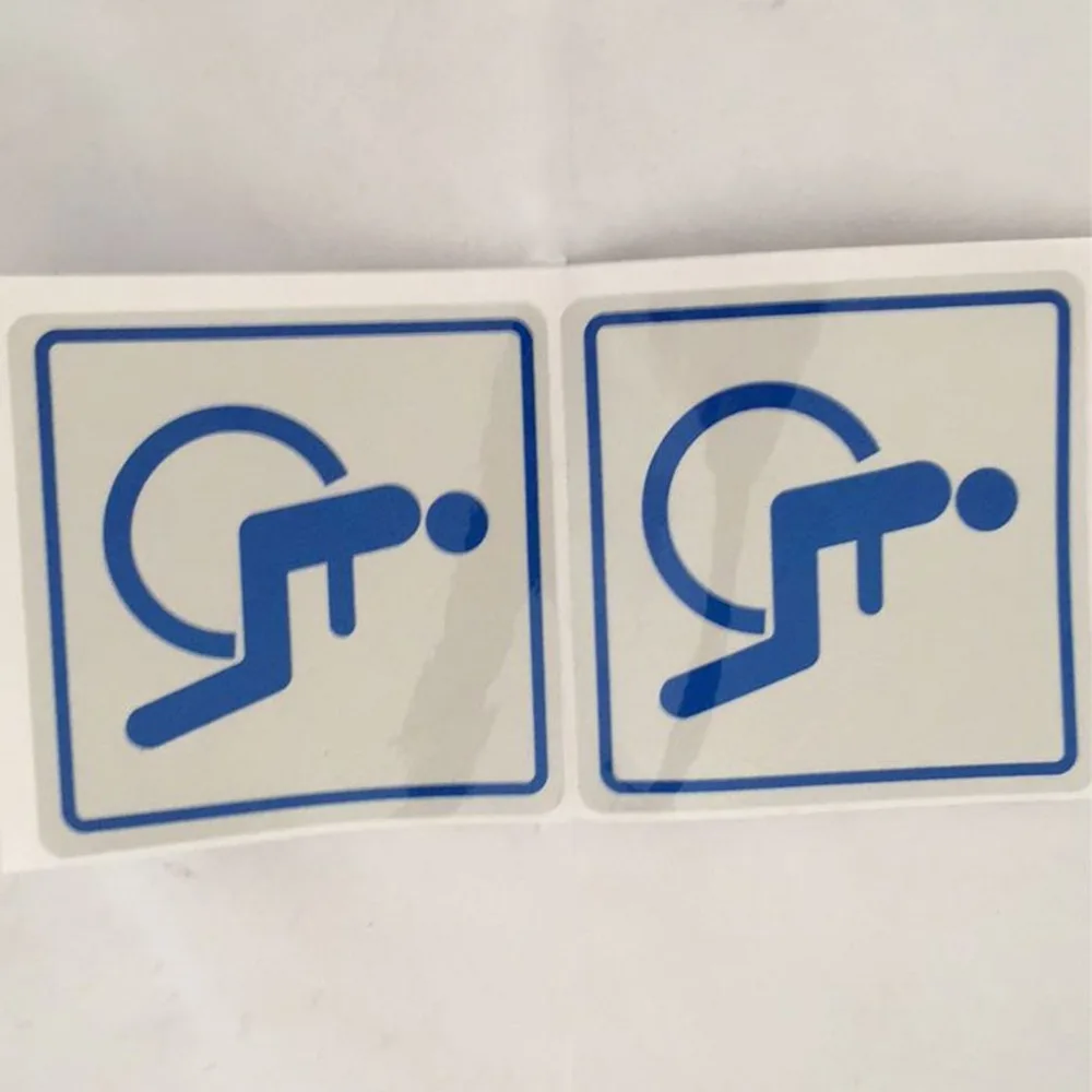 

Disabled Car Window Stickers-Self Adhesive Vinyl-Disability Handicapped Aids