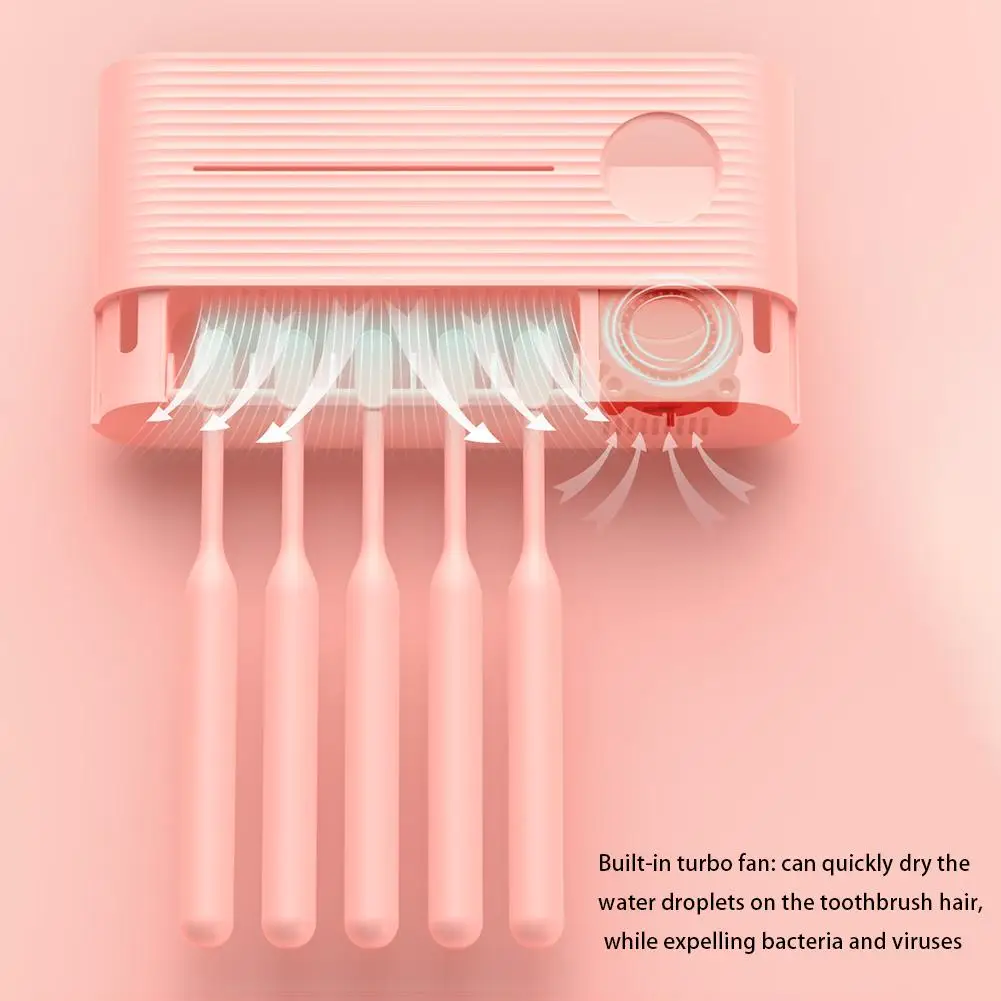 Умный дезинфицирующий стерилизатор зубной щетки с защитой от бактерий и