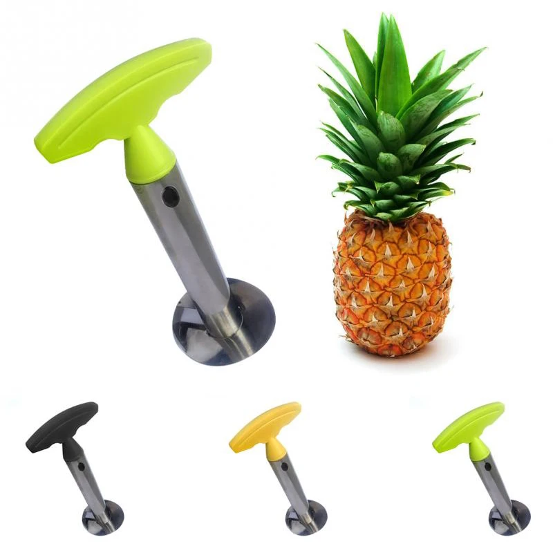 

201 Stainless Steel Pineapple Slicer Peeler Fruit Corer Slicer Kitchen Easy Tool Pineapple Spiral Cutter New Utensil Accessories