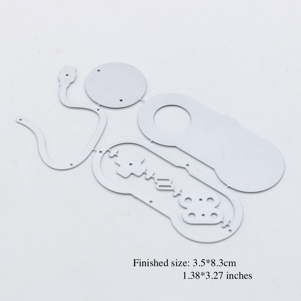 

KSCRAFT 80s Game Controller Shaker Metal Cutting Dies Stencils for DIY Scrapbooking Decorative Embossing DIY Paper Cards