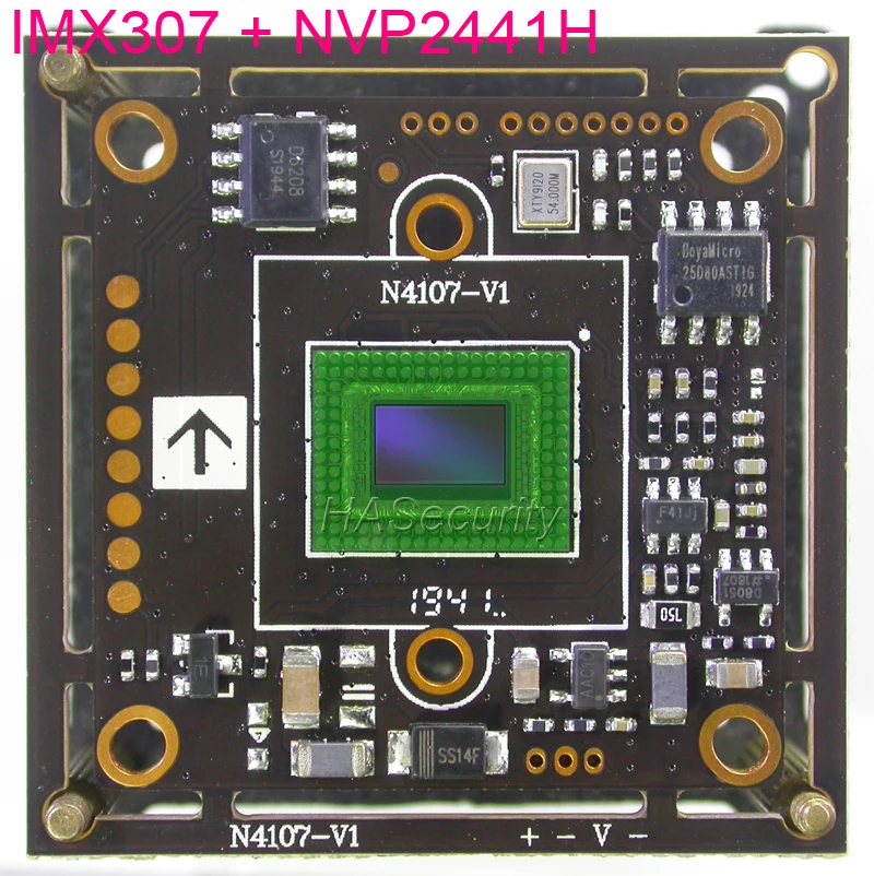 AHD H (1080P) / CVBS(D1) 1/1/2 &quotдатчик STARVIS IMX307 CMOS + NVP2441 модуль камеры видеонаблюдения PCB board