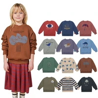 bobo 2021 kids autumn and winter clothes boys sweaters for babi girls sweatshirts children long sleeve pullover cute tops