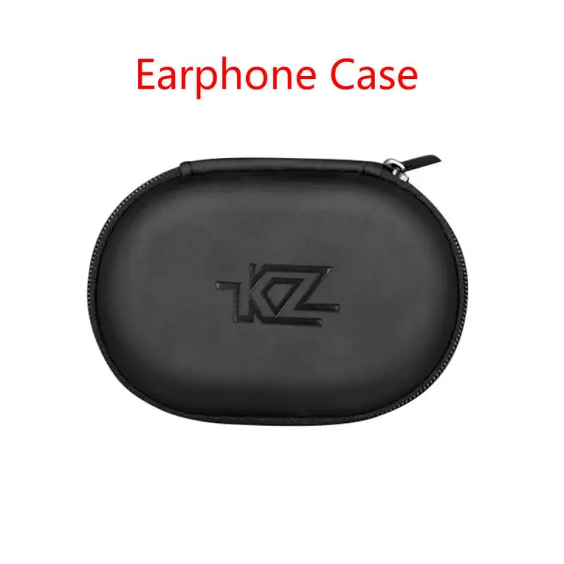 1 шт. черный Универсальный мини-футляр для наушников из искусственной кожи
