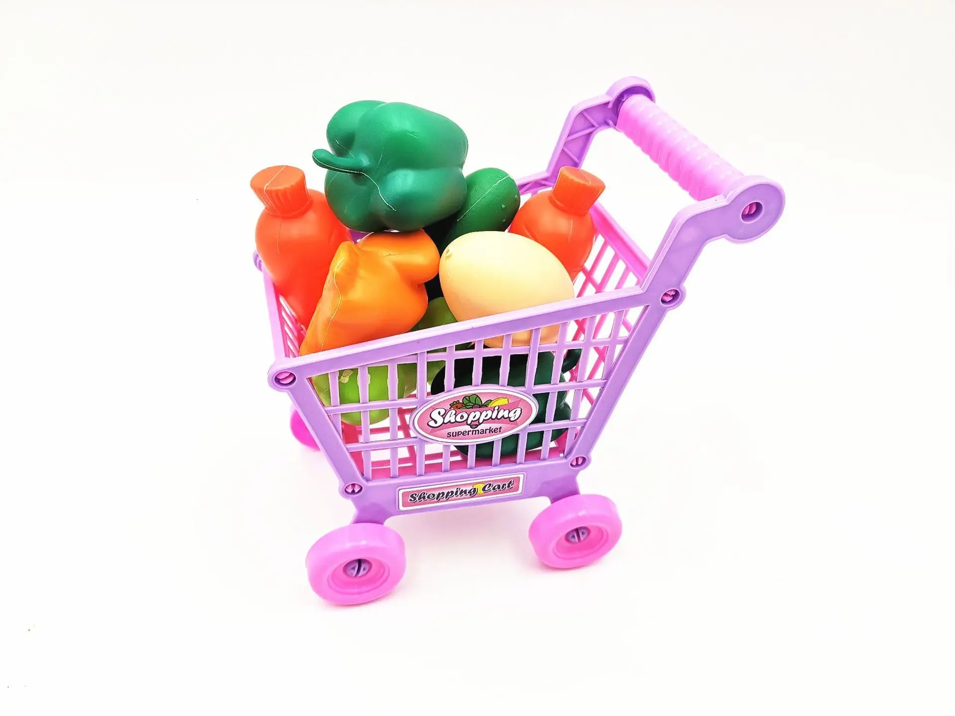 Детский игровой дом игрушечный пазл собранная корзина для покупок подарок на