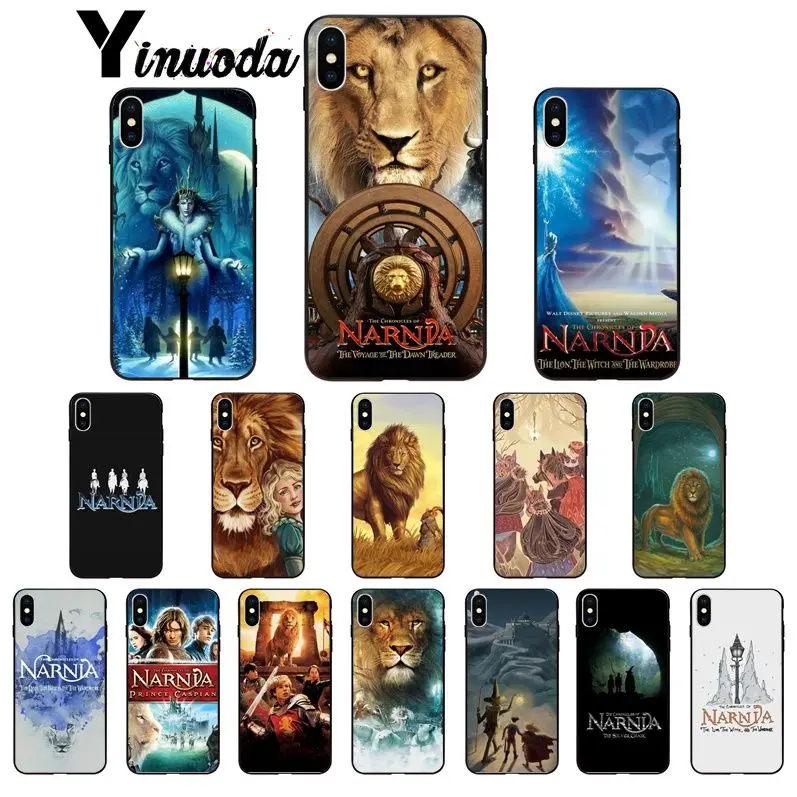 Yinuoda хроники нарнии ТПУ Мягкий силиконовый чехол для телефона iPhone 5 5Sx 6 7 7plus 8 8Plus X XS