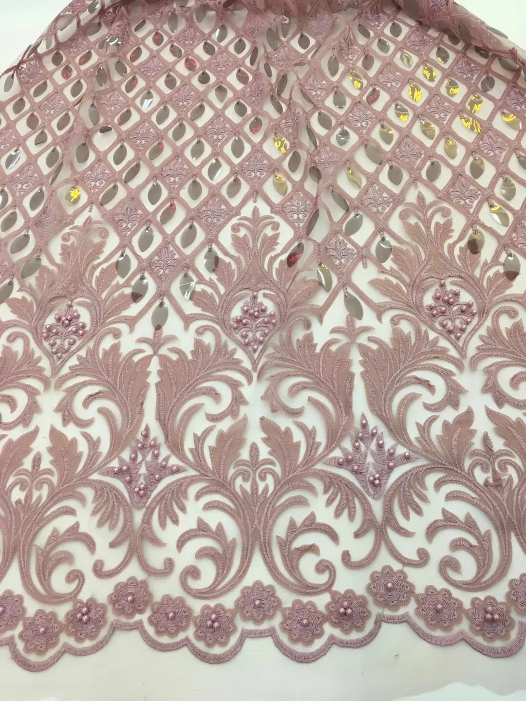 

African Lace Fabric 2019 High Quality Lace Nigerian Lace Fabric With Stones Embroidery Tulle French Lace Women Dress RF157