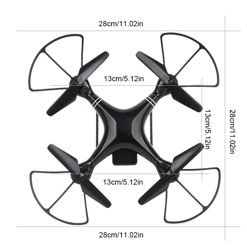 

Eshowee Greatlizard 4 Channel 6-Axis Gyro Headless Remote Control Quadcopter FPV RC Drone 2 Control Mode