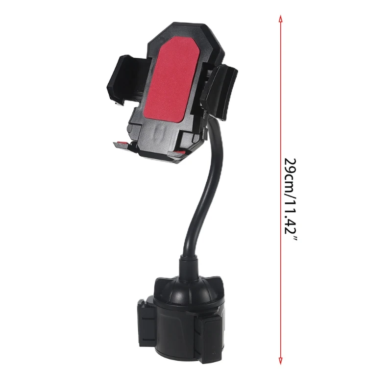 

Adjustable Gooseneck Cup Phone Holder Suitable for Mobile Phones Below 6.5 Inches Car Phone Holder 29cm