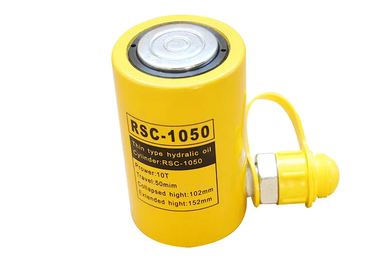 IGeelee максимального медленного роста гидравлический цилиндр RSC-1050 гидравлический домкрат с тоннаж до 10 ти лет, маленькая через плечо 50 мм